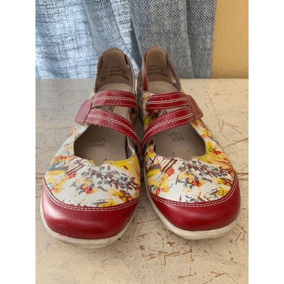 Remonte Floral Mary Jane Shoe - Picture 2 of 10